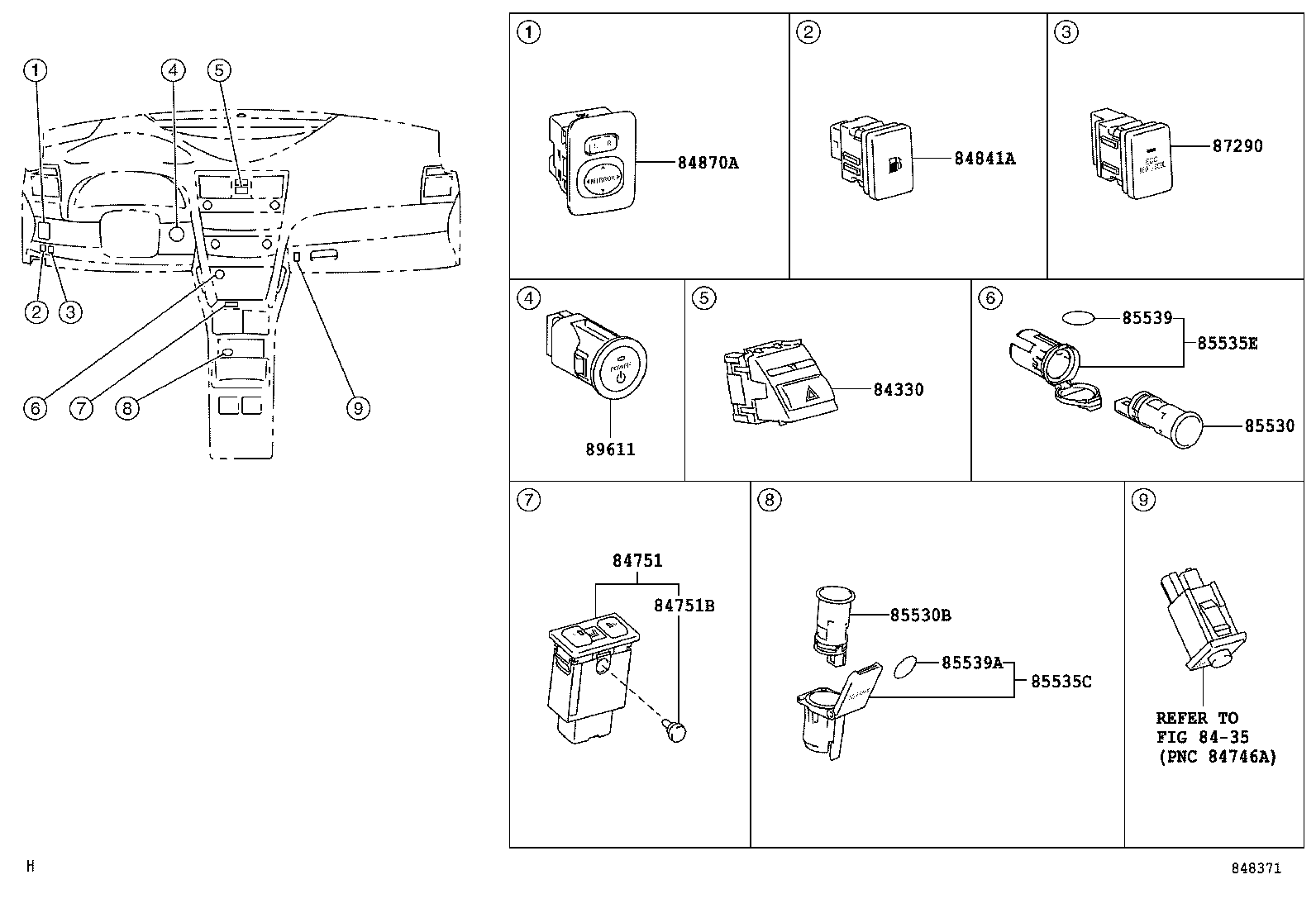 83320-06090 GAGE ASSY, FUEL SENDER product image
