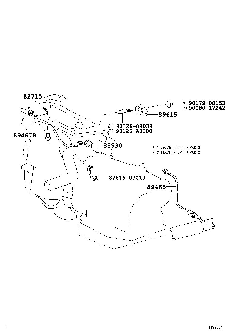 Toyota 82730-06620 BLOCK ASSY, INSTRUMENT PANEL JUNCTION