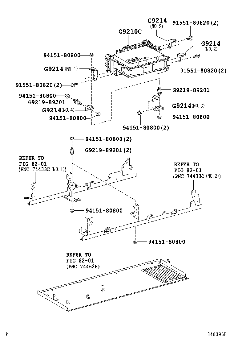 G9214-89101 BRACKET, INVERTER, NO.1 product image