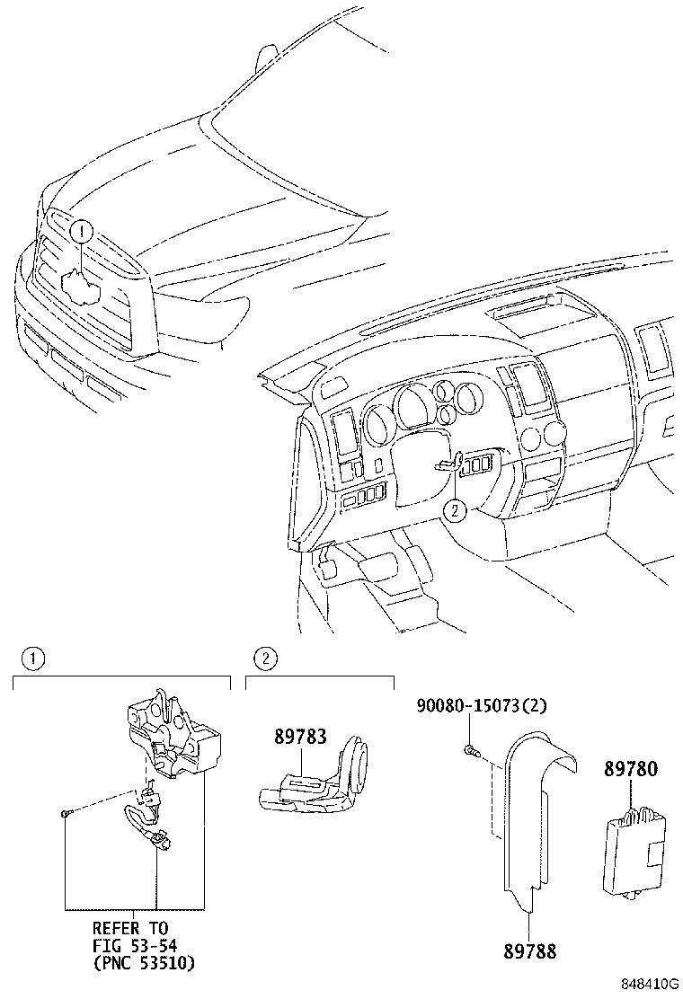 Toyota 89780-0C010 COMPUTER ASSY, TRANSPONDER KEY