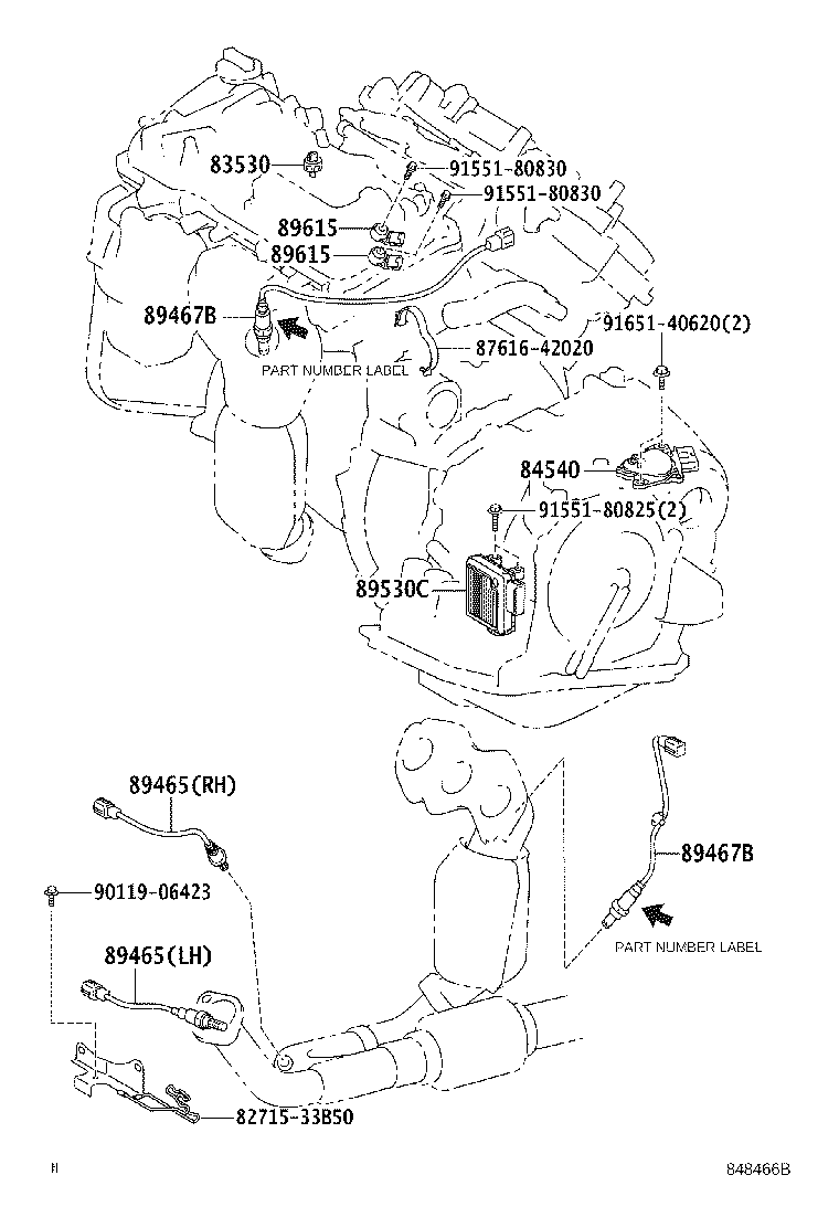 82730-33C40 BLOCK ASSY, INSTRUMENT PANEL JUNCTION product image