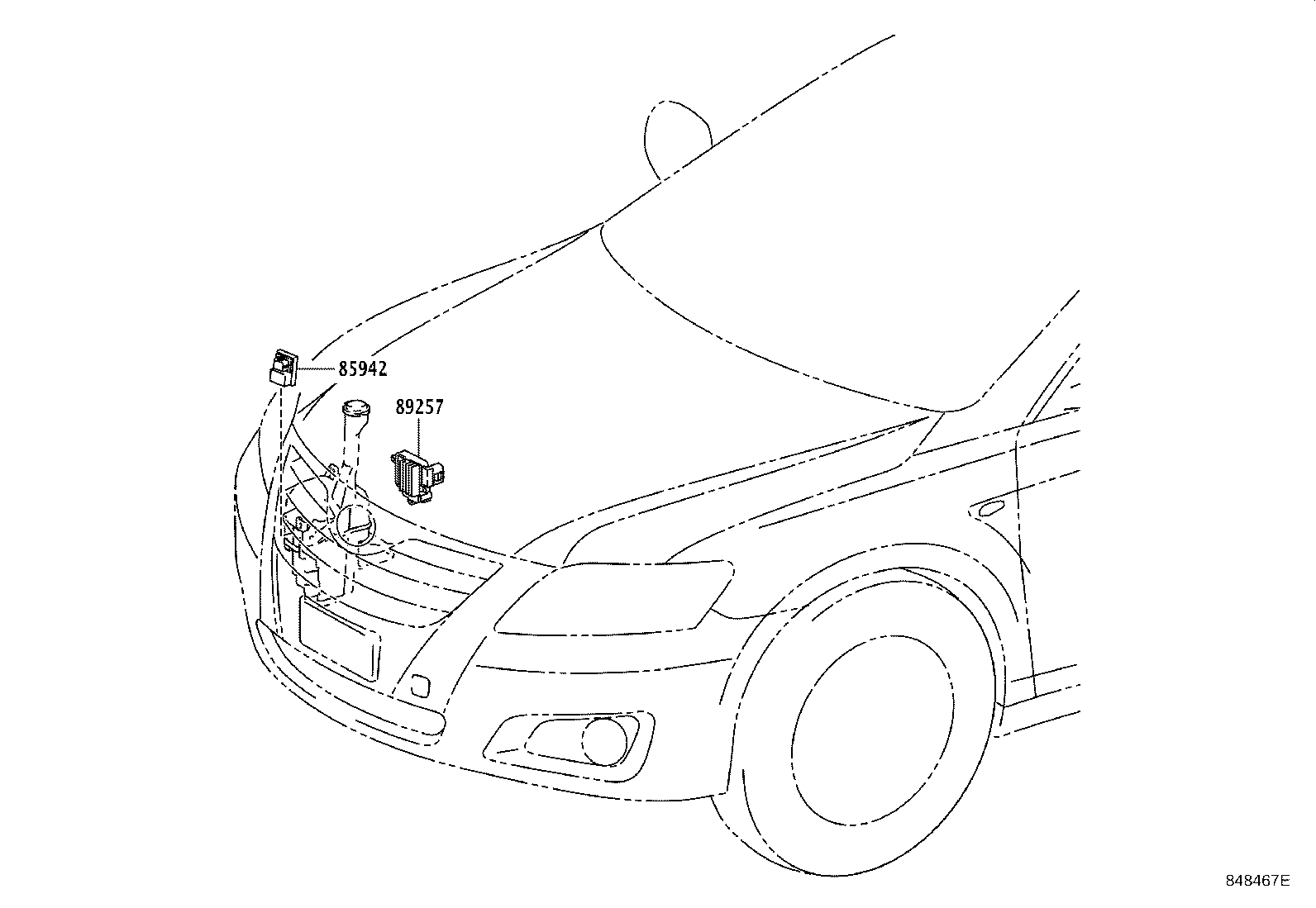 82730-33C40 BLOCK ASSY, INSTRUMENT PANEL JUNCTION product image