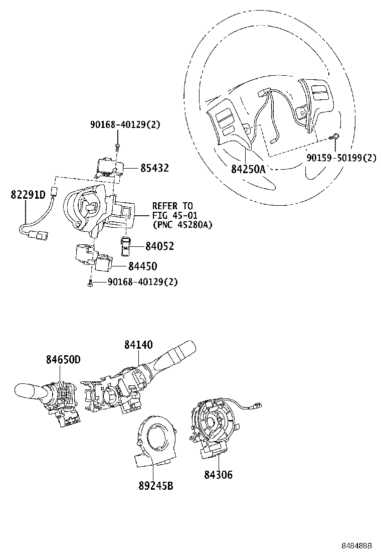 82730-12840 BLOCK ASSY, INSTRUMENT PANEL JUNCTION product image