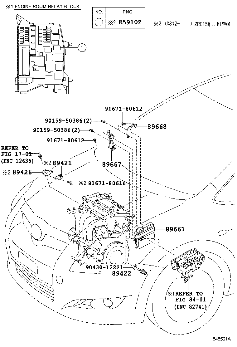 89661-12J81 COMPUTER, ENGINE CONTROL product image