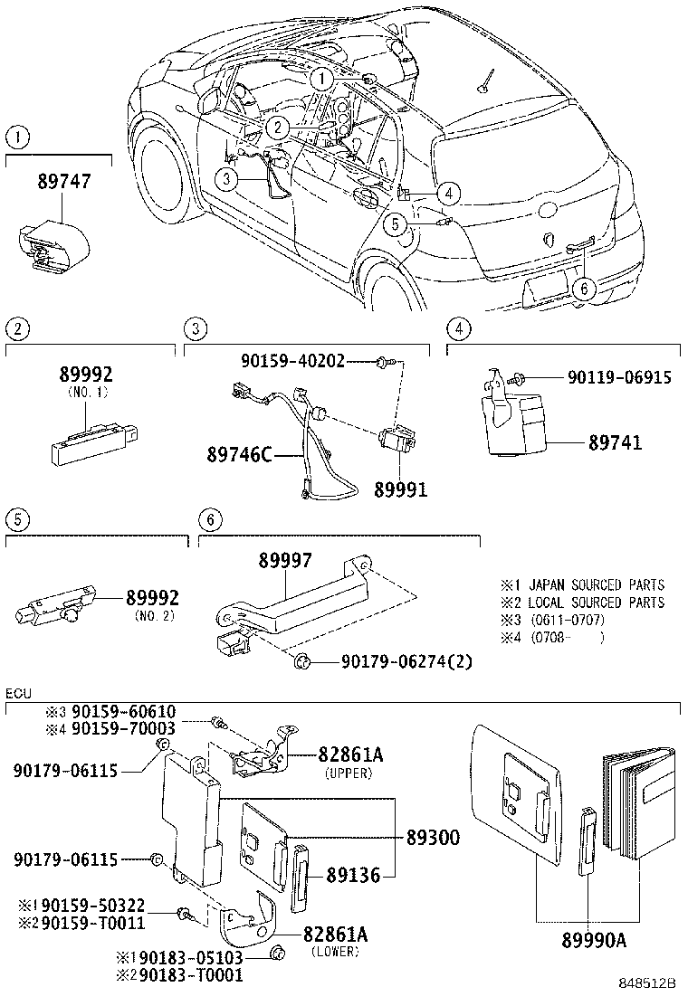 89990-52160 COMPUTER ASSY, SMART KEY product image