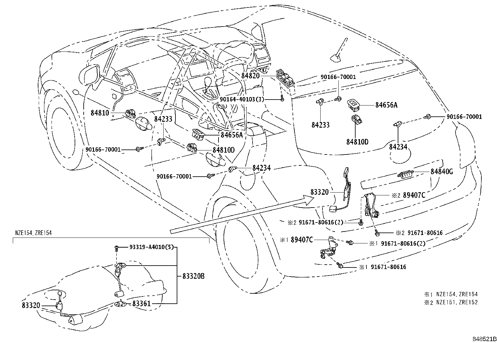 82730-12840 BLOCK ASSY, INSTRUMENT PANEL JUNCTION product image