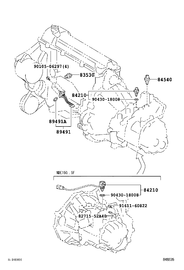 83320-12730 GAGE ASSY, FUEL SENDER product image
