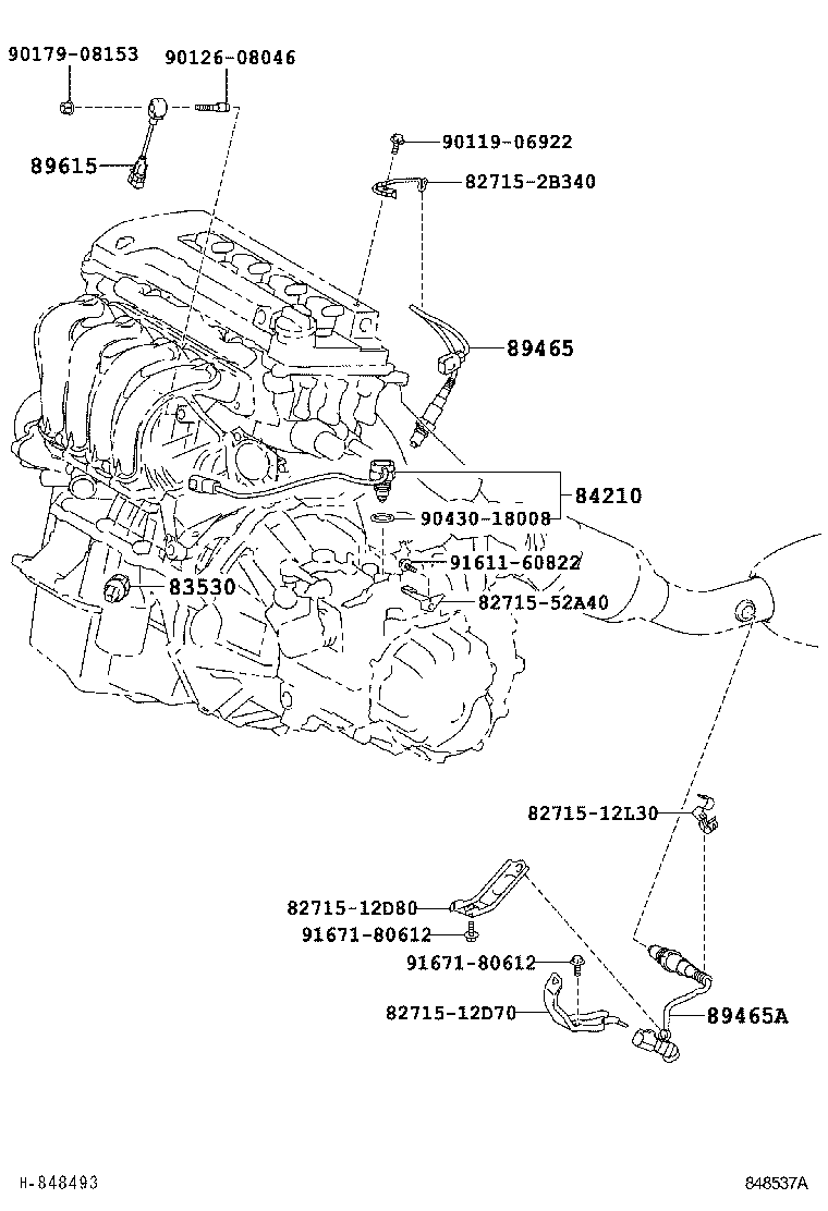 83320-12730 GAGE ASSY, FUEL SENDER product image