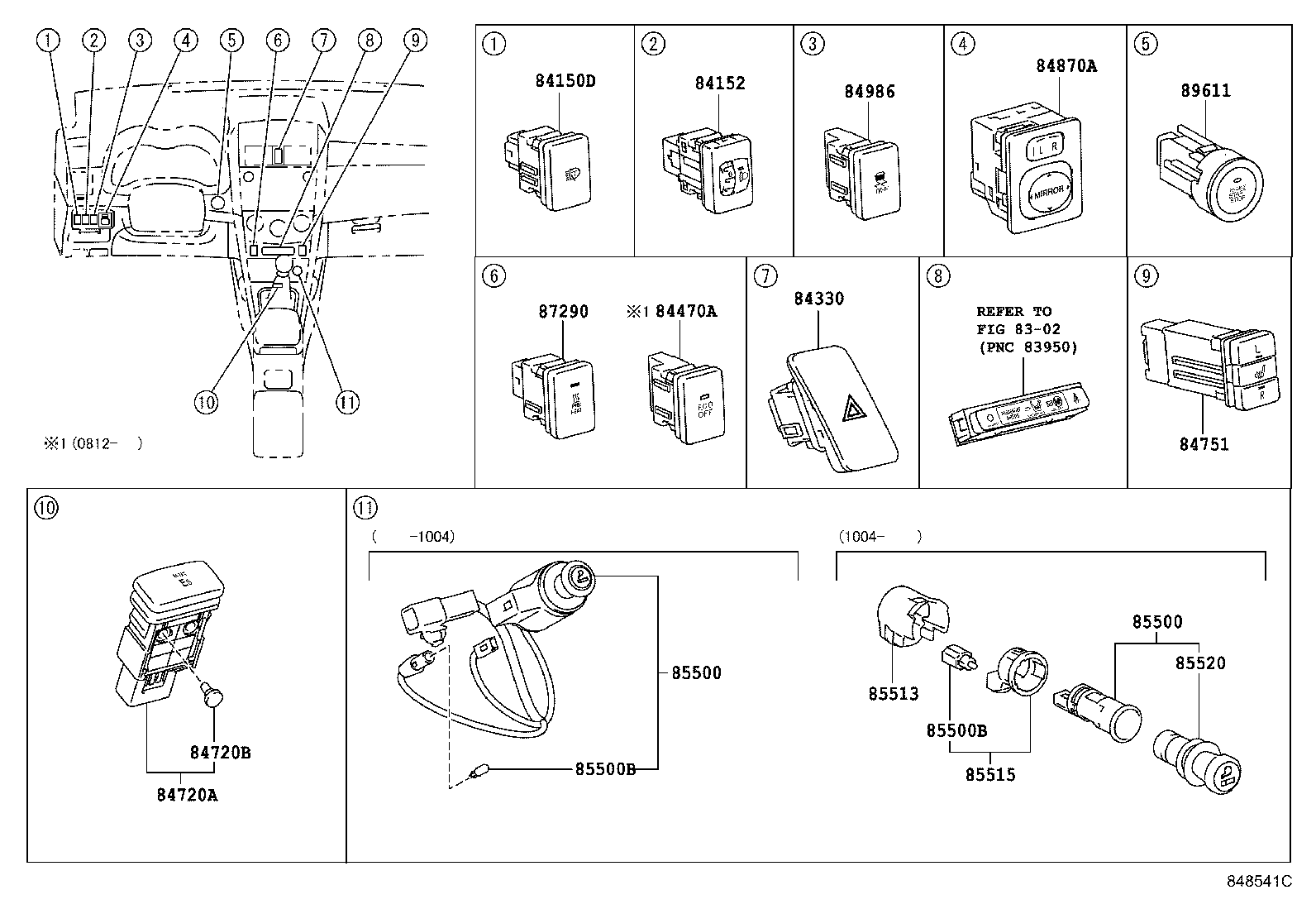83320-12730 GAGE ASSY, FUEL SENDER product image