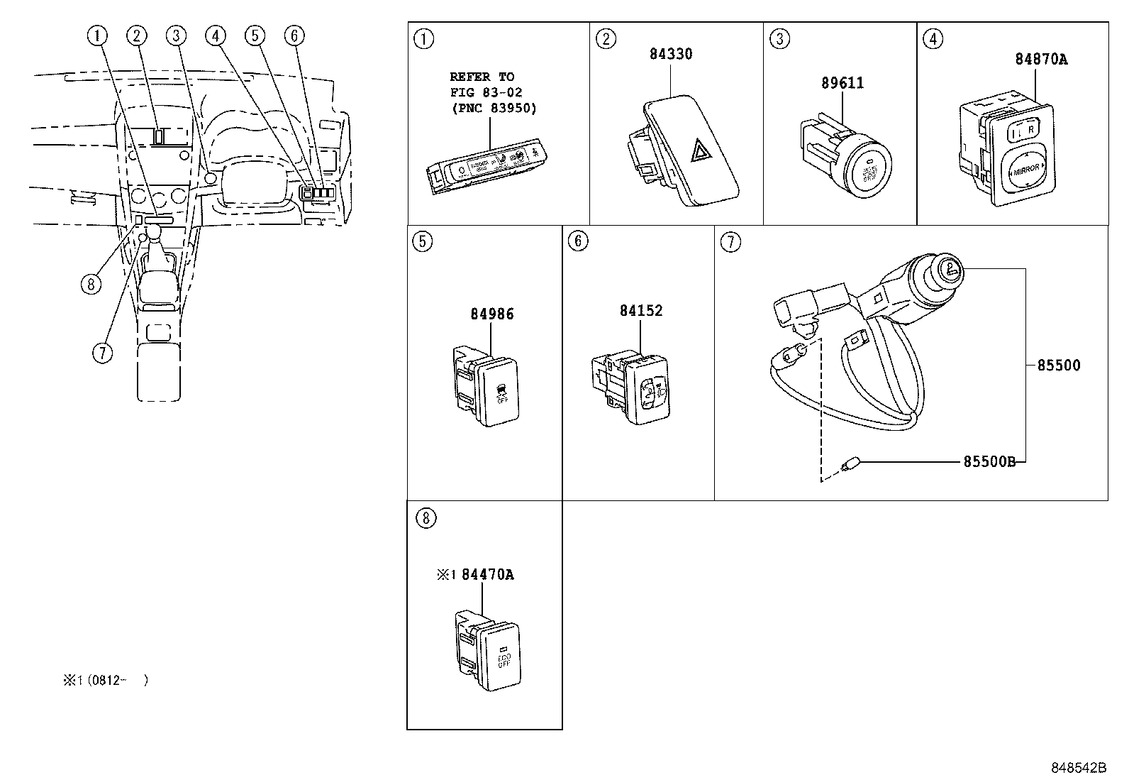 83320-12730 GAGE ASSY, FUEL SENDER product image