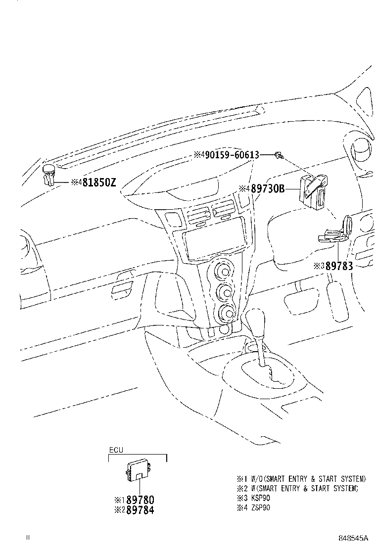 89780-52091 COMPUTER ASSY, TRANSPONDER KEY product image