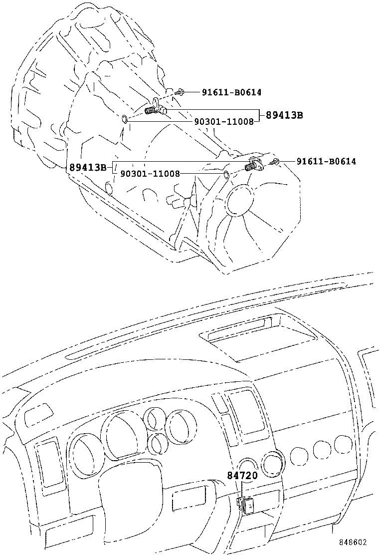 89413-0C021 SENSOR, TRANSMISSION REVOLUTION, (NT) product image