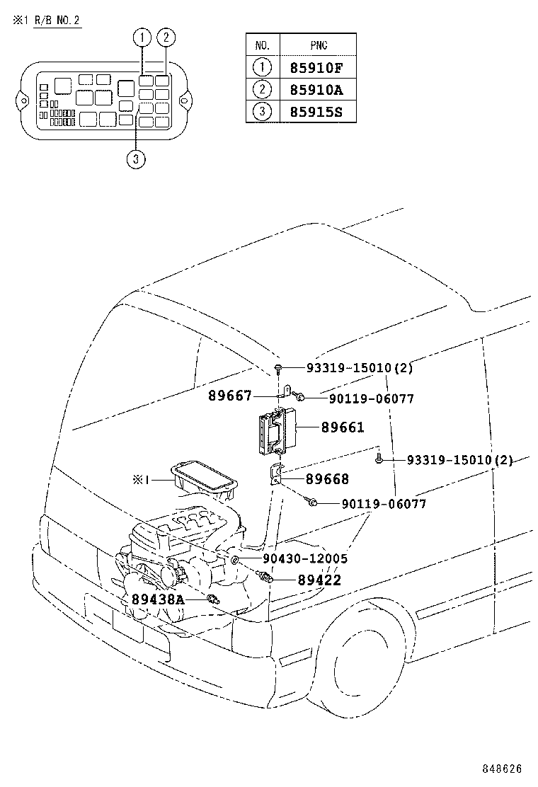 89420-36030 SENSOR ASSY, VACUUM product image