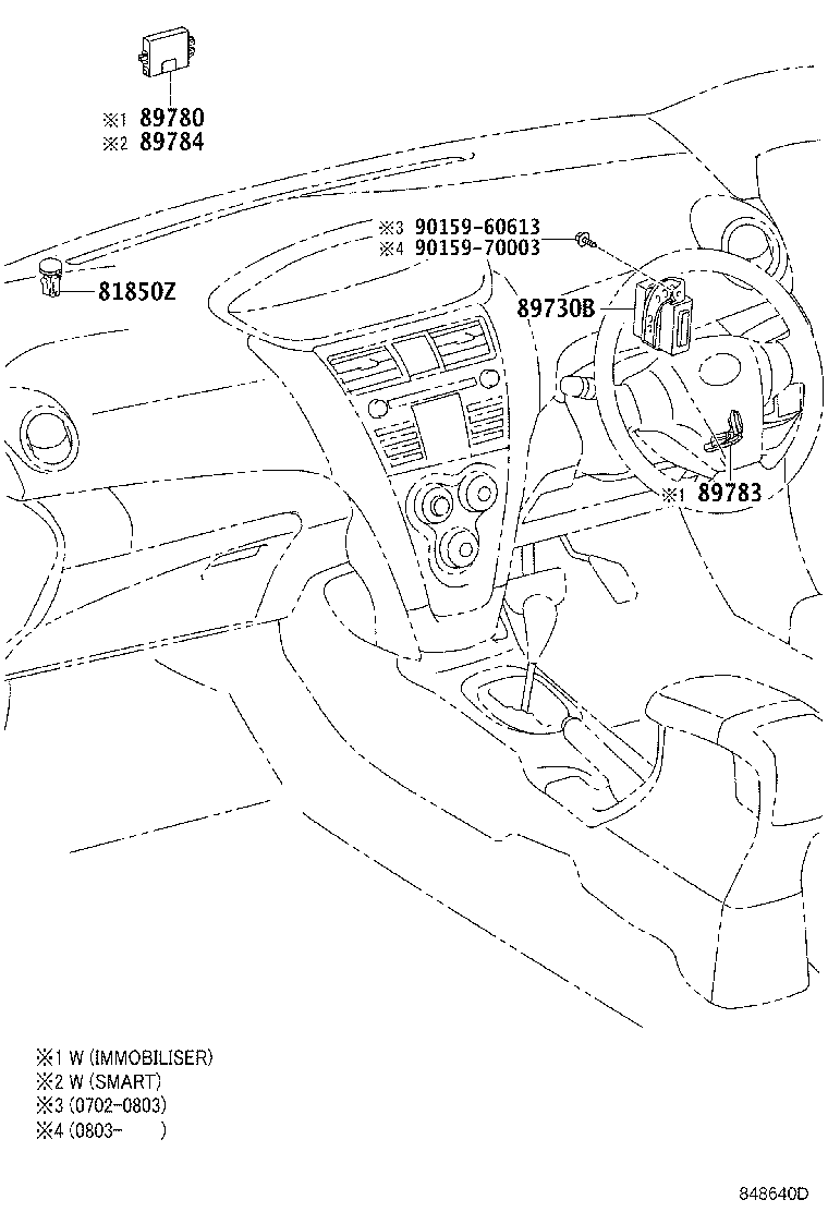89730-0D060 COMPUTER ASSY, THEFT WARNING product image