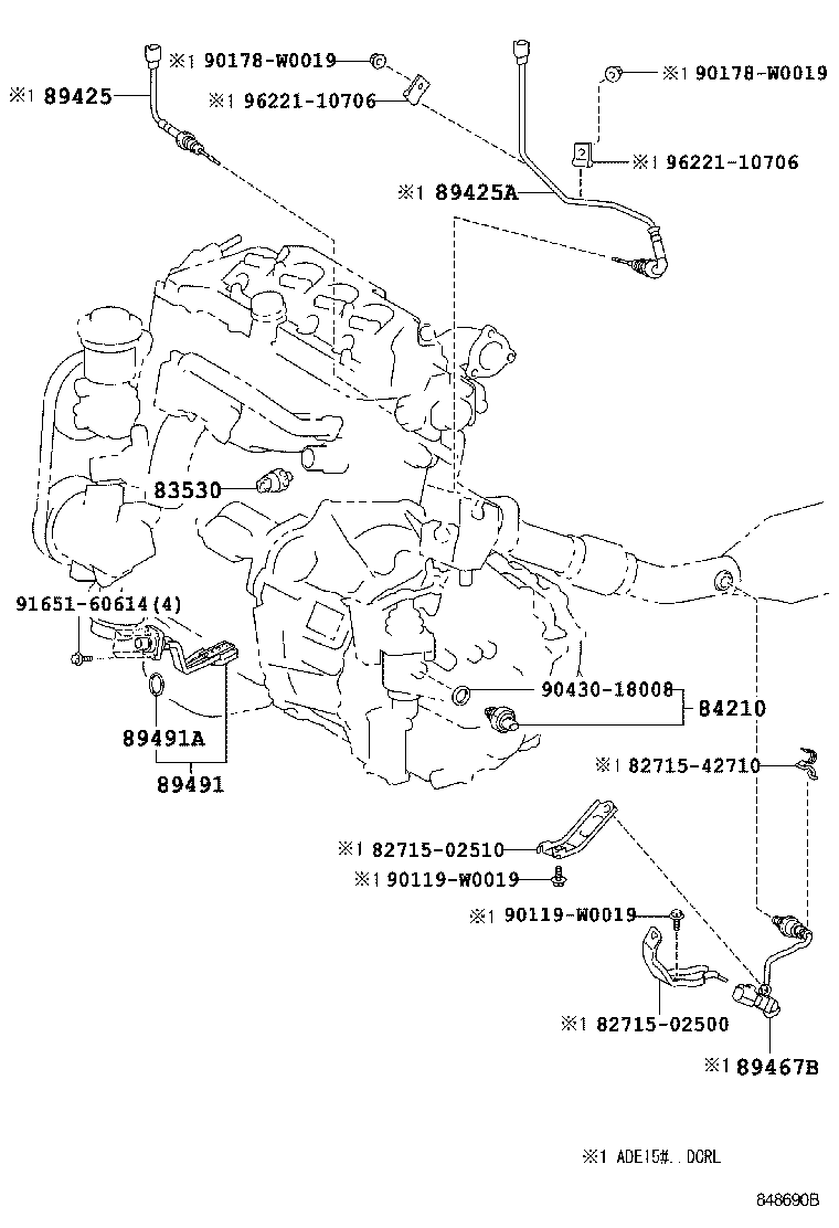 82730-02340 BLOCK ASSY, INSTRUMENT PANEL JUNCTION product image