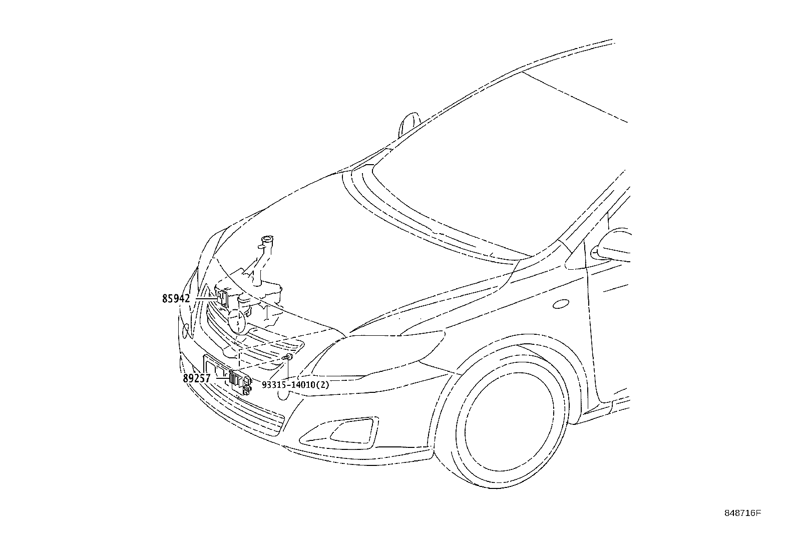 82730-12C40 BLOCK ASSY, INSTRUMENT PANEL JUNCTION product image
