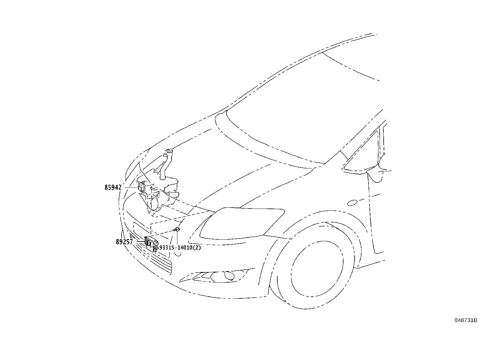82730-12830 BLOCK ASSY, INSTRUMENT PANEL JUNCTION product image