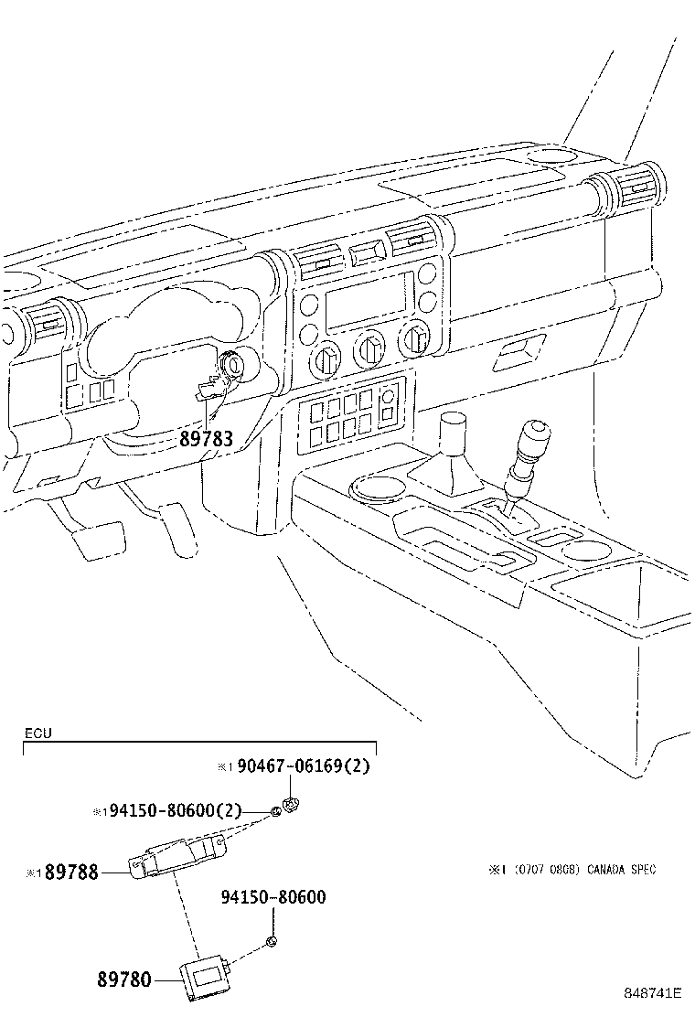 Toyota 89783-35052 AMPLIFIER, TRANSPONDER KEY