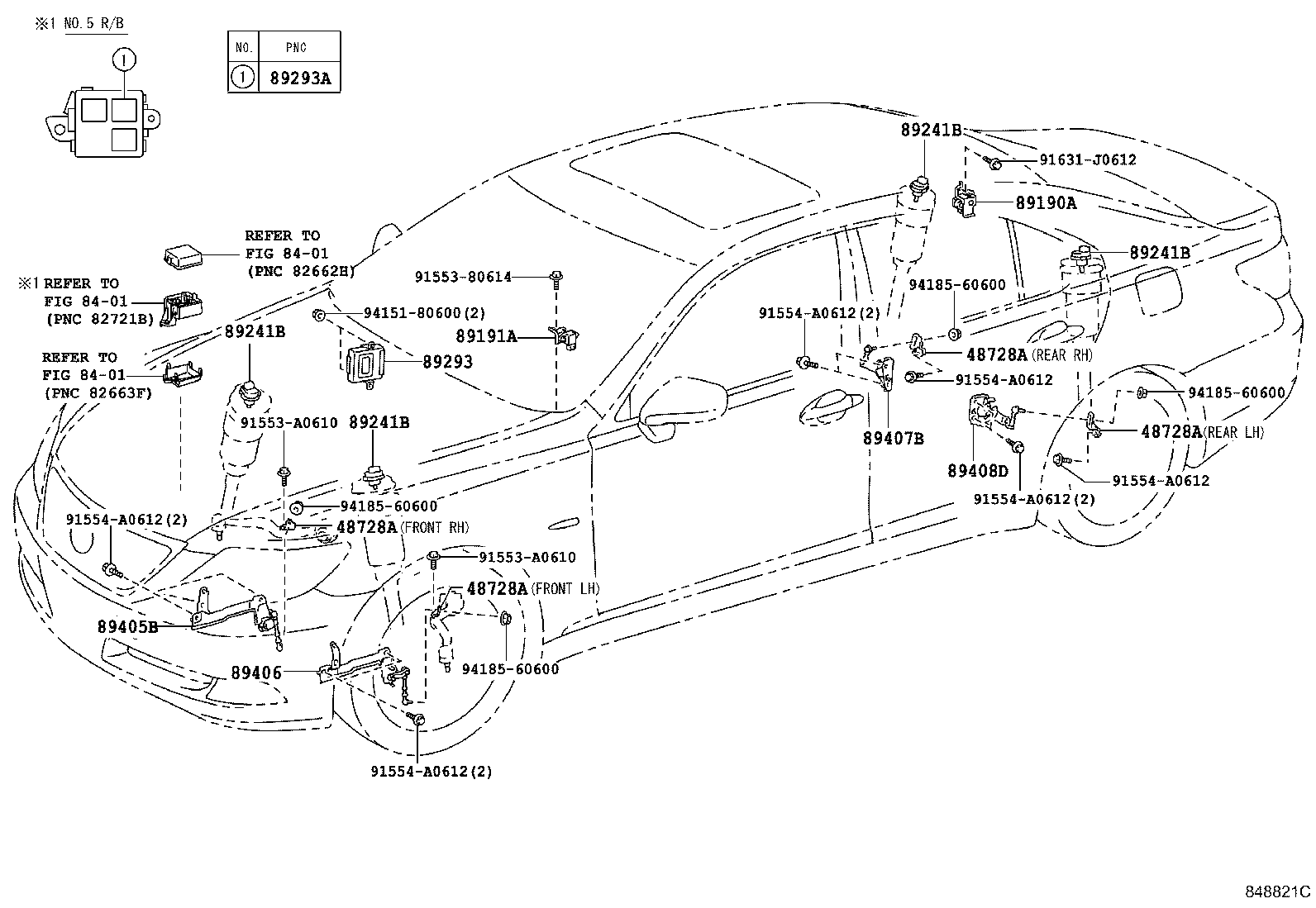 Toyota 89293-50192 COMPUTER, SUSPENSION CONTROL