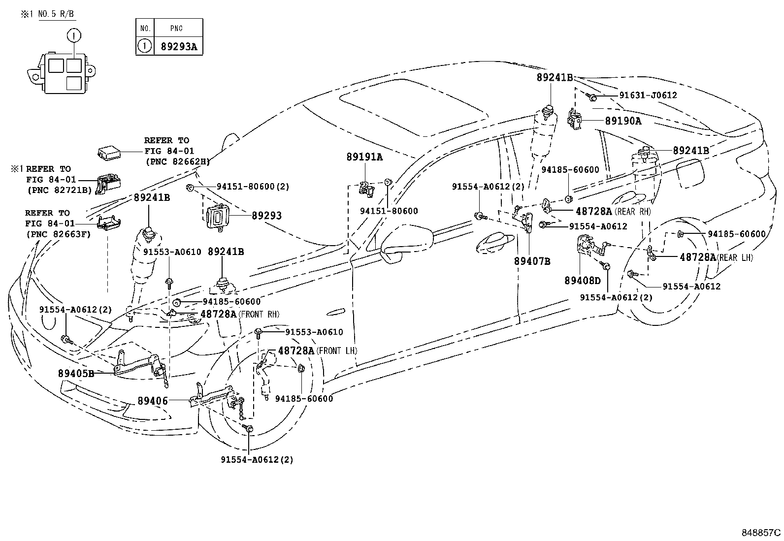 89293-50202 COMPUTER, SUSPENSION CONTROL product image
