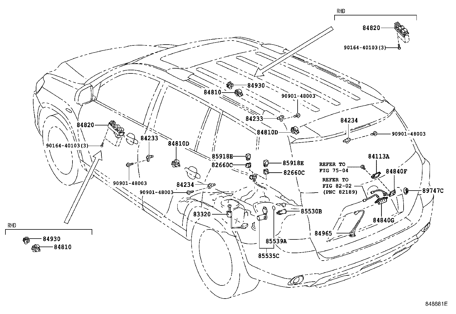 23289-31010 COVER, FUEL PUMP RESISTOR product image