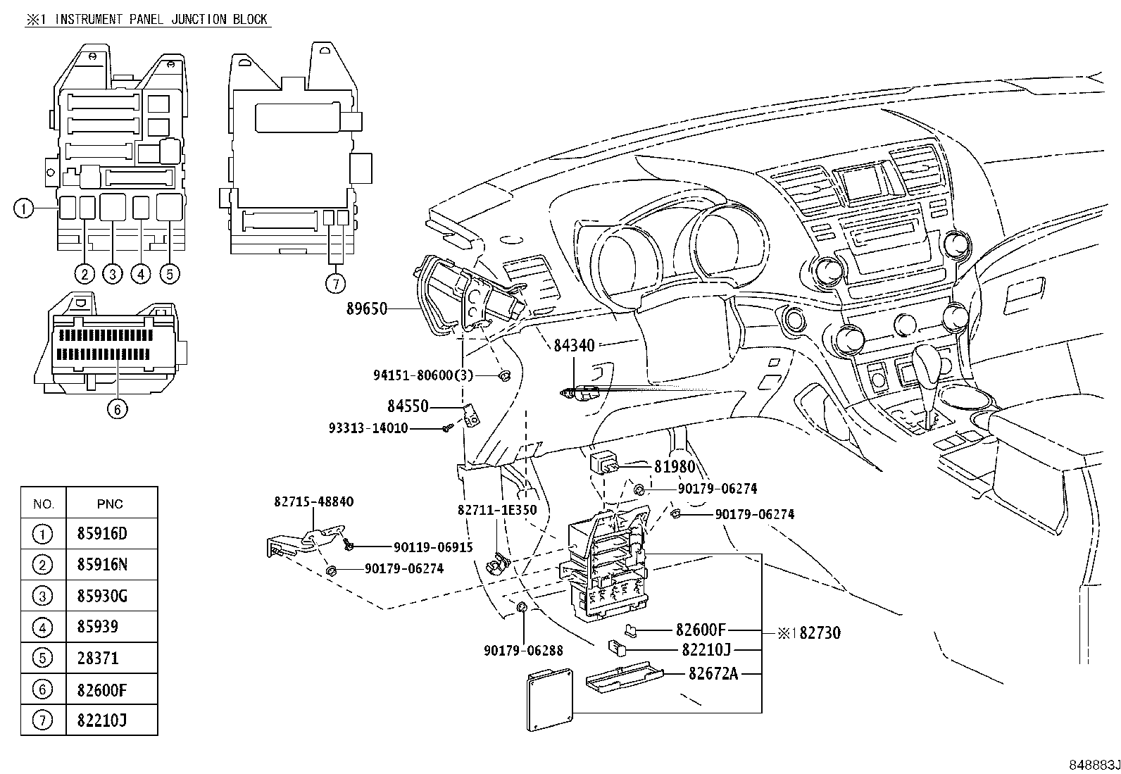 23289-31010 COVER, FUEL PUMP RESISTOR product image