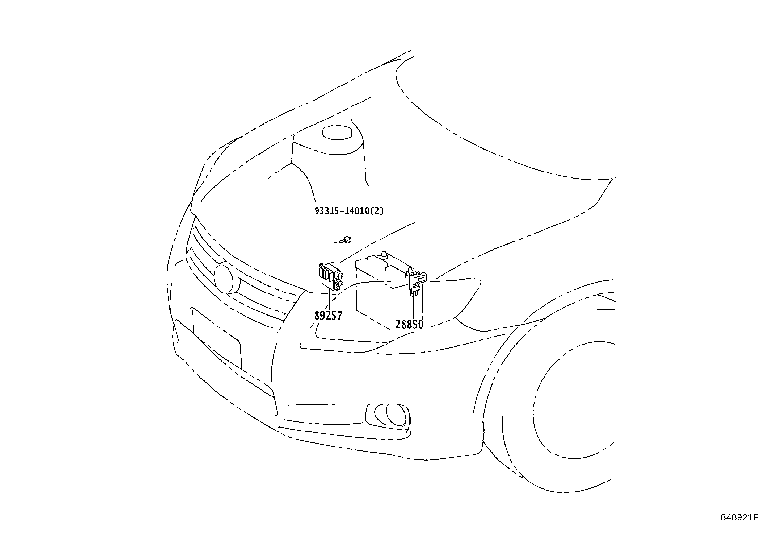82631-12080 HOLDER ASSY, FUSE product image