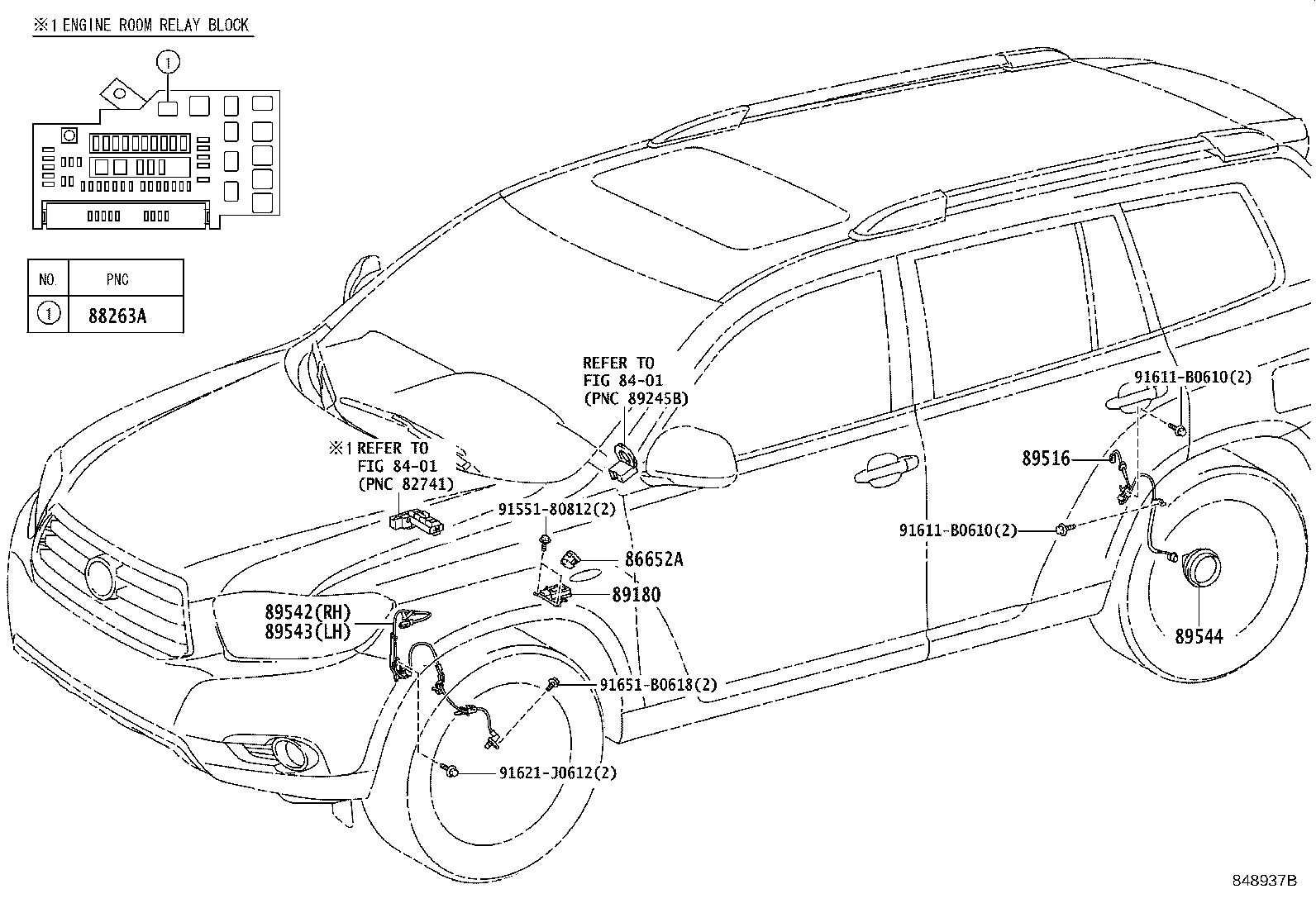 Toyota 89540-48381 COMPUTER ASSY, SKID CONTROL