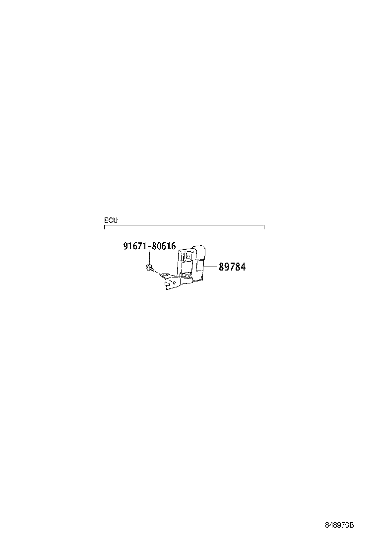 89784-20010 COMPUTER, IMMOBILIZER CODE product image