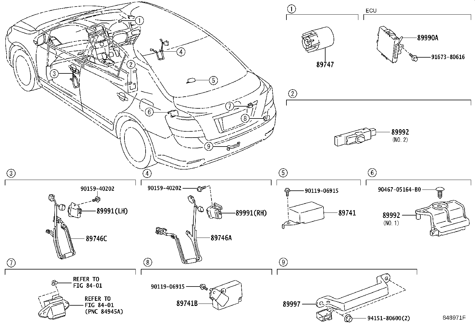 89992-20010 OSCILLATOR, INDOOR ELECTRICAL KEY product image
