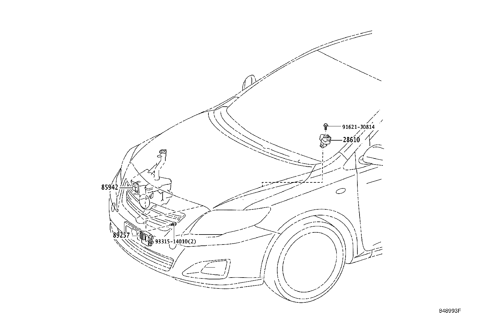 84140-02411 SWITCH ASSY, HEADLAMP DIMMER product image