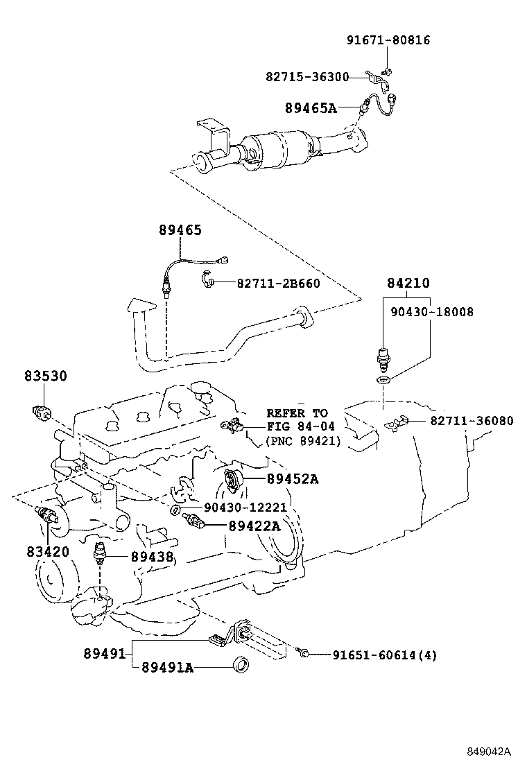 83320-80261 GAGE ASSY, FUEL SENDER product image