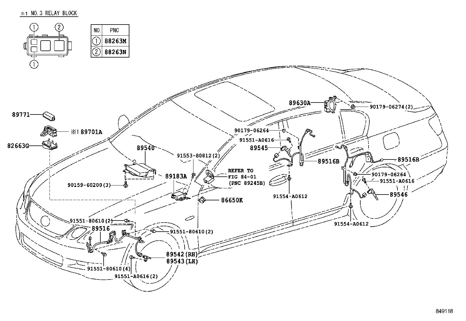 89540-30810 COMPUTER ASSY, SKID CONTROL product image