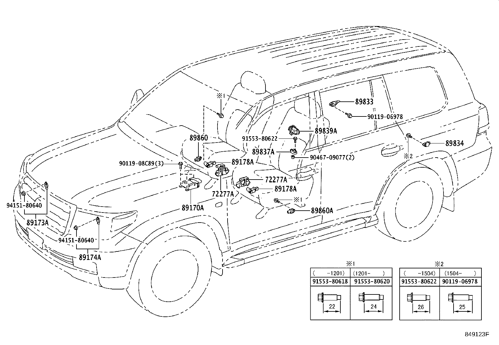 89170-60290 COMPUTER ASSY, AIR BAG product image