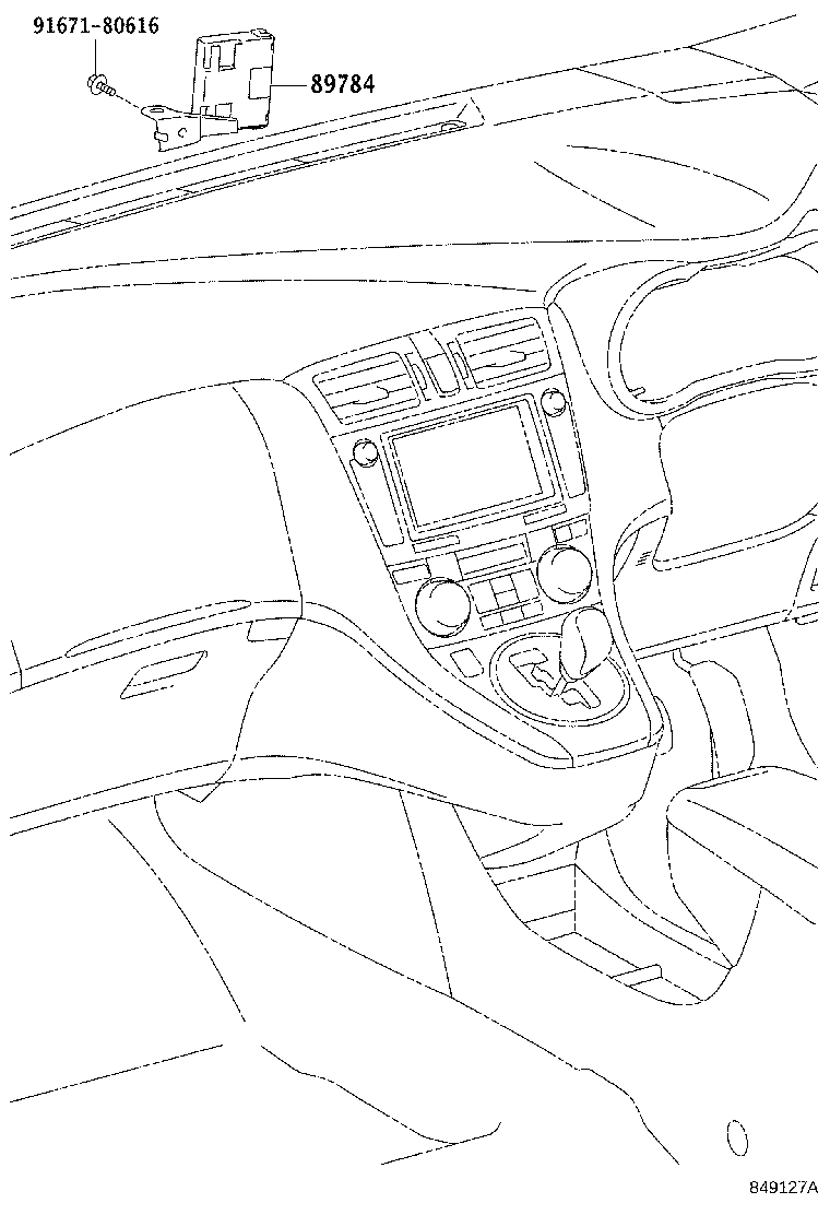 89784-72010 COMPUTER, IMMOBILIZER CODE product image