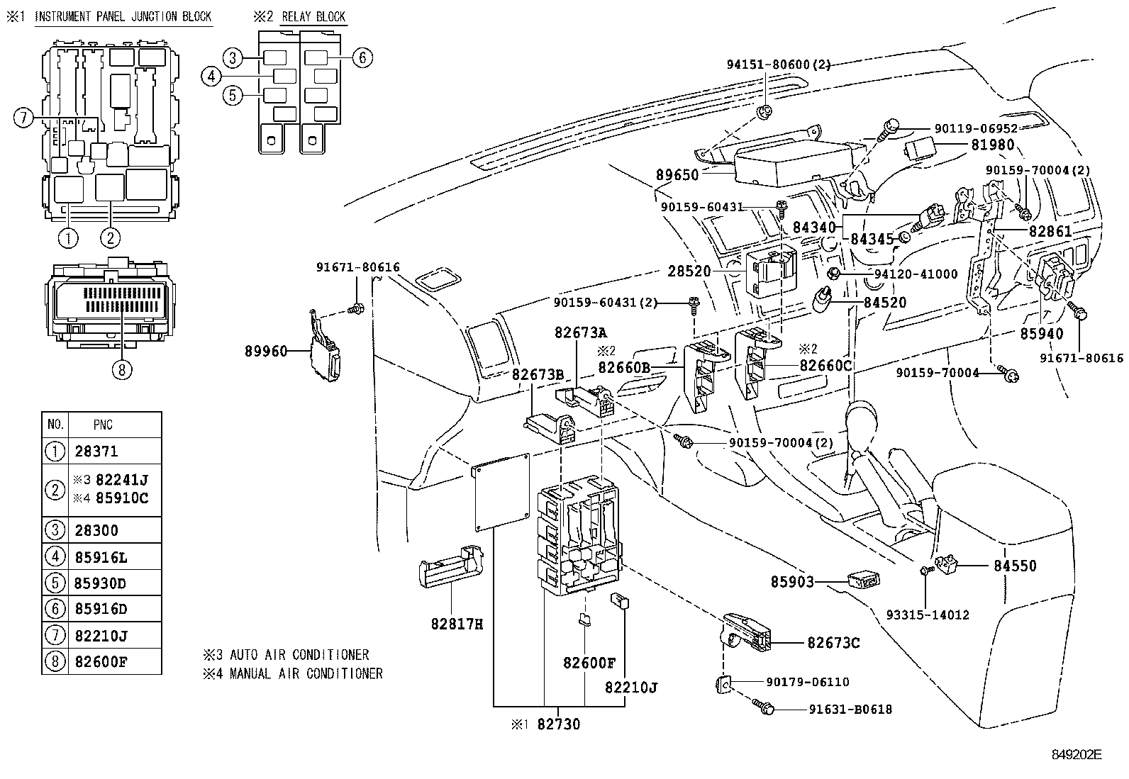 82631-12080 HOLDER ASSY, FUSE product image