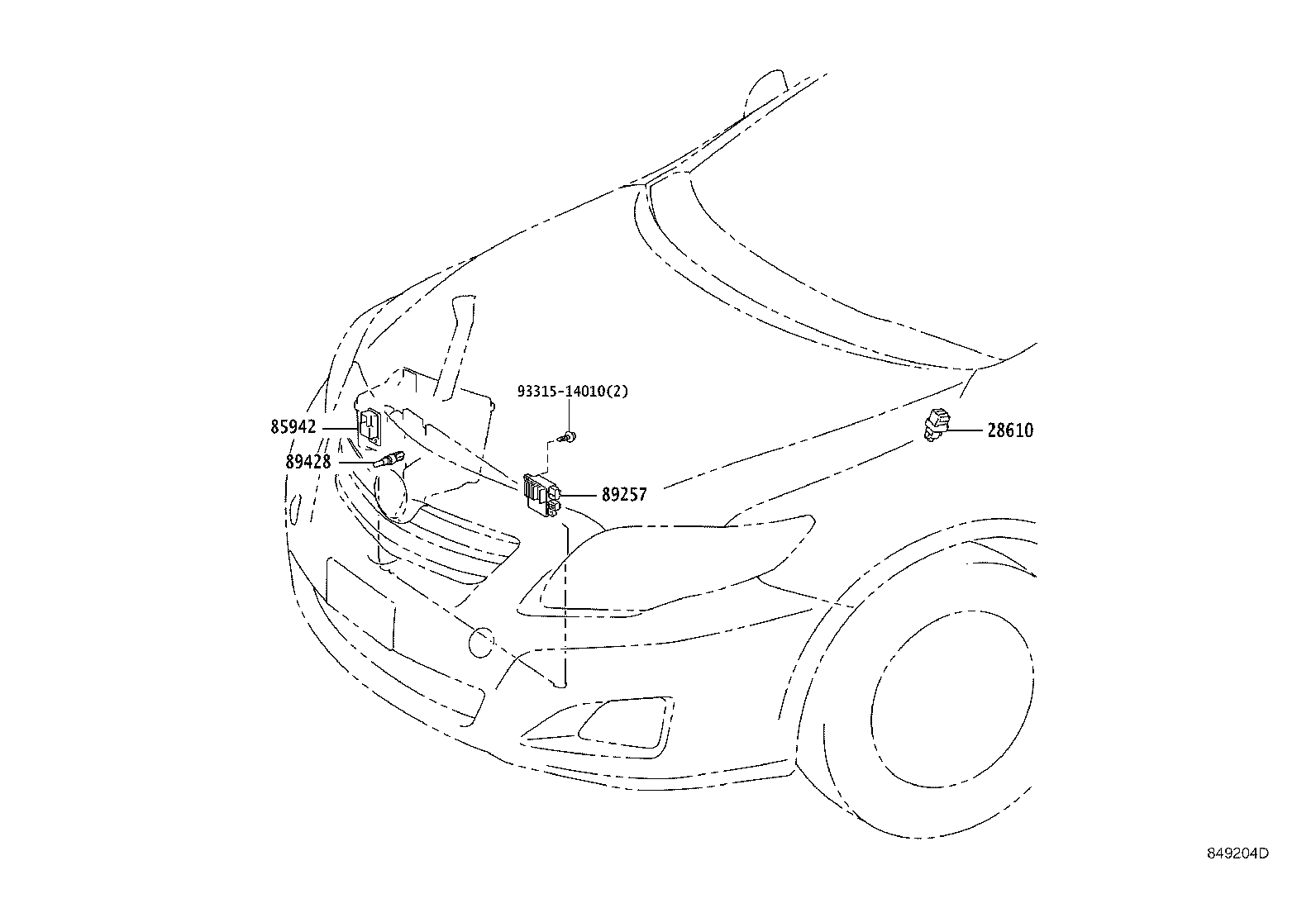 82631-12080 HOLDER ASSY, FUSE product image