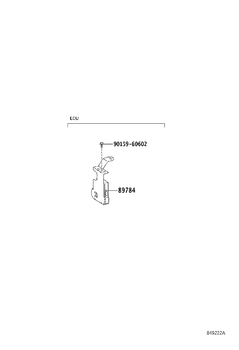 89780-60470 COMPUTER ASSY, TRANSPONDER KEY product image