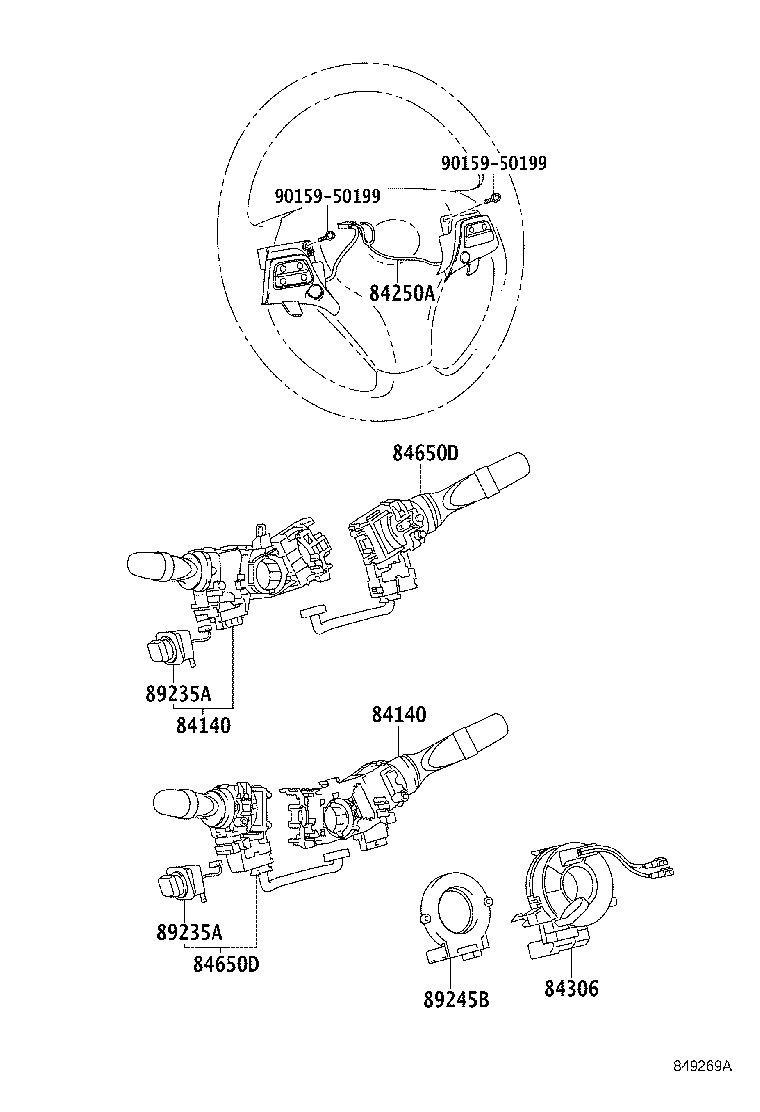 28850-31020 SENSOR ASSY, BATTERY CURRENT product image
