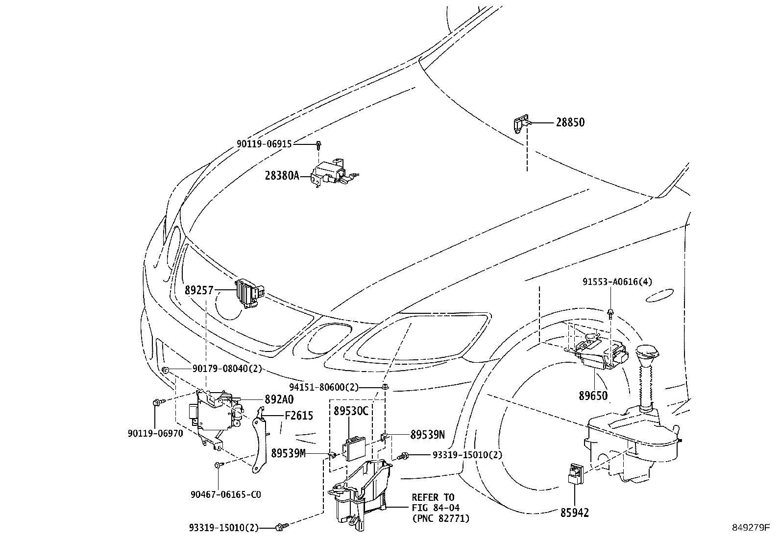 28850-31020 SENSOR ASSY, BATTERY CURRENT product image