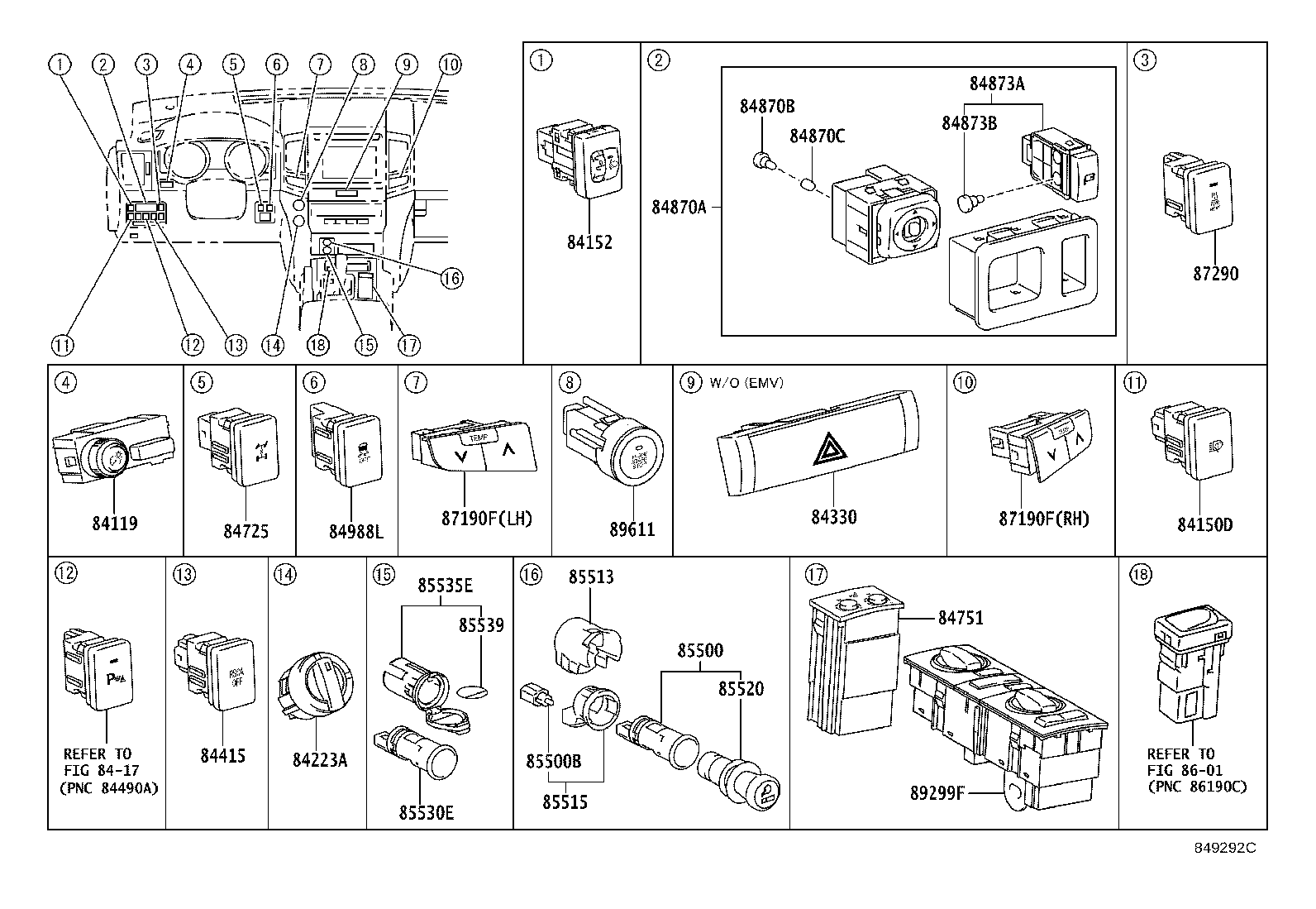 82620-0C030 BLOCK ASSY, FUSIBLE LINK product image