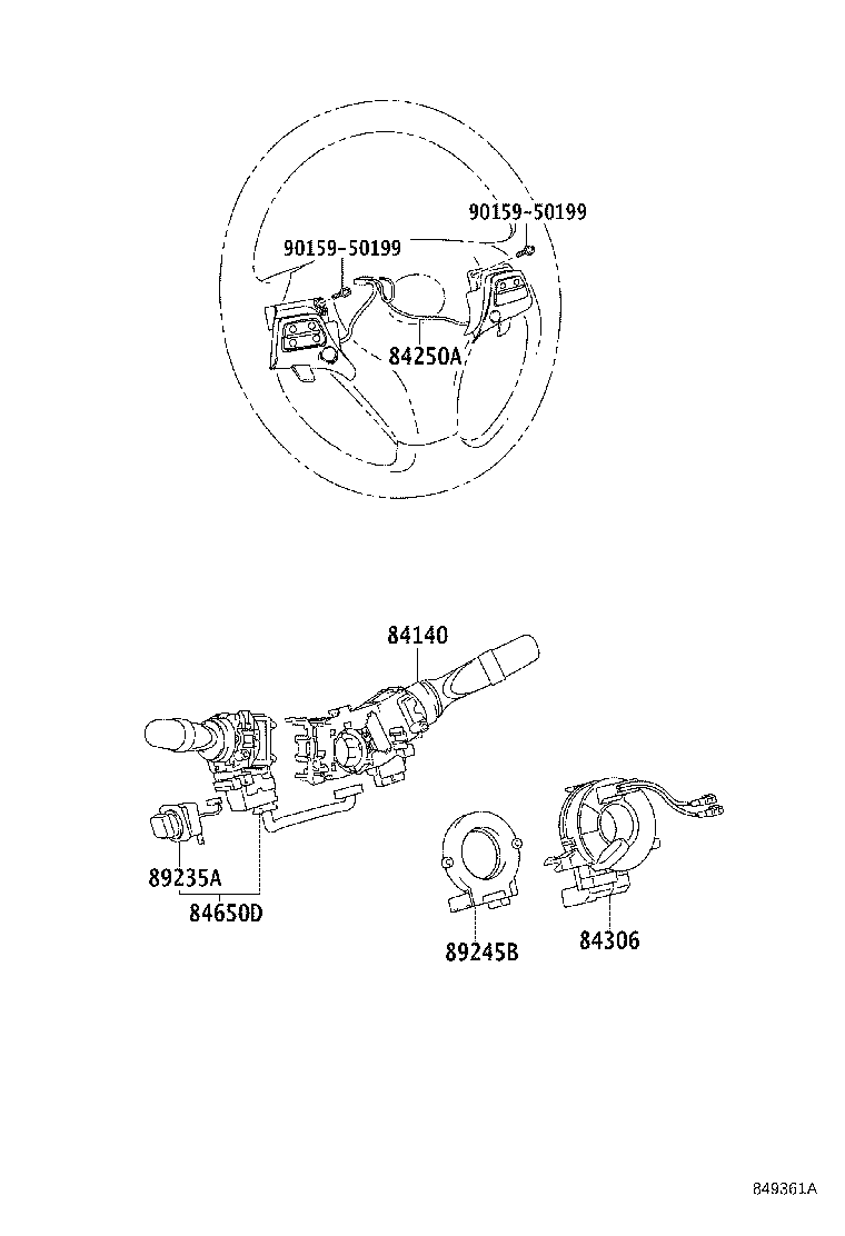 82730-30650 BLOCK, COWL SIDE JUNCTION, RH product image