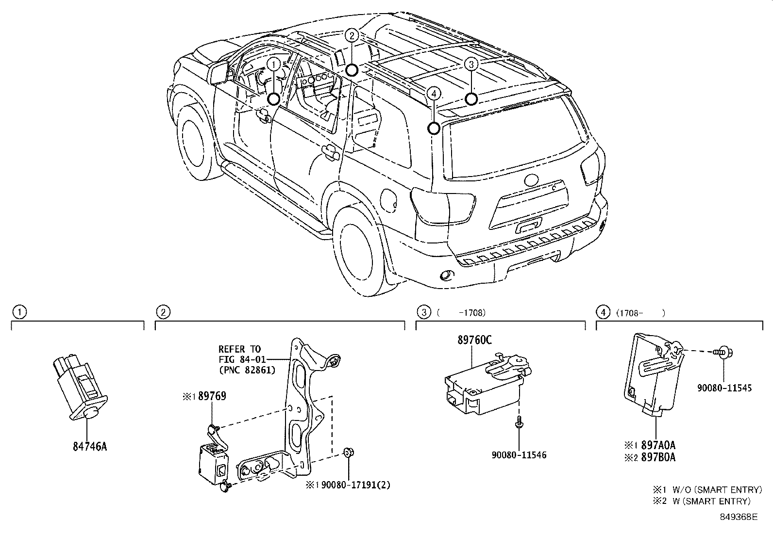 89760-0C040 RECEIVER ASSY, TIRE PRESSURE MONITOR product image