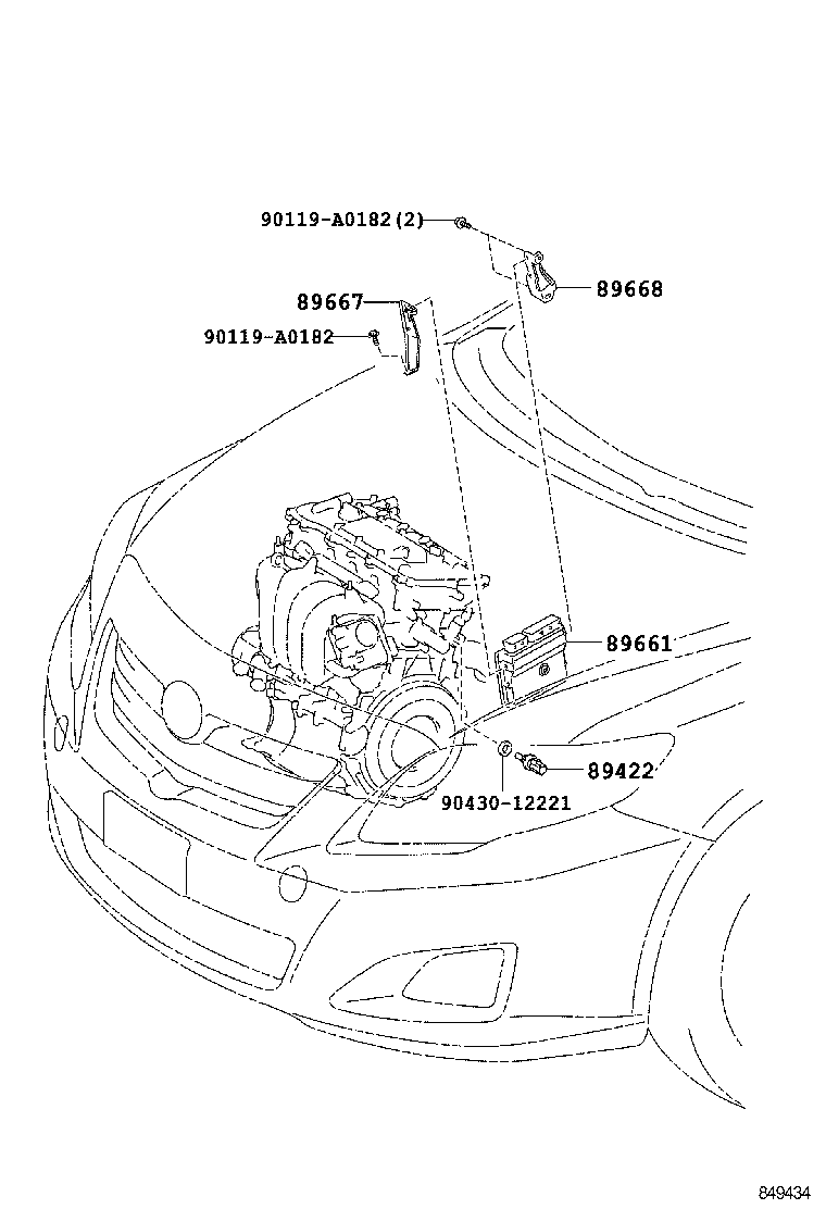 89661-02N01 COMPUTER, ENGINE CONTROL product image