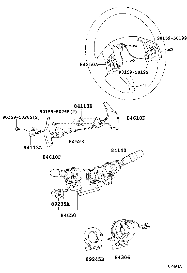 82730-53441 BLOCK ASSY, INSTRUMENT PANEL JUNCTION product image