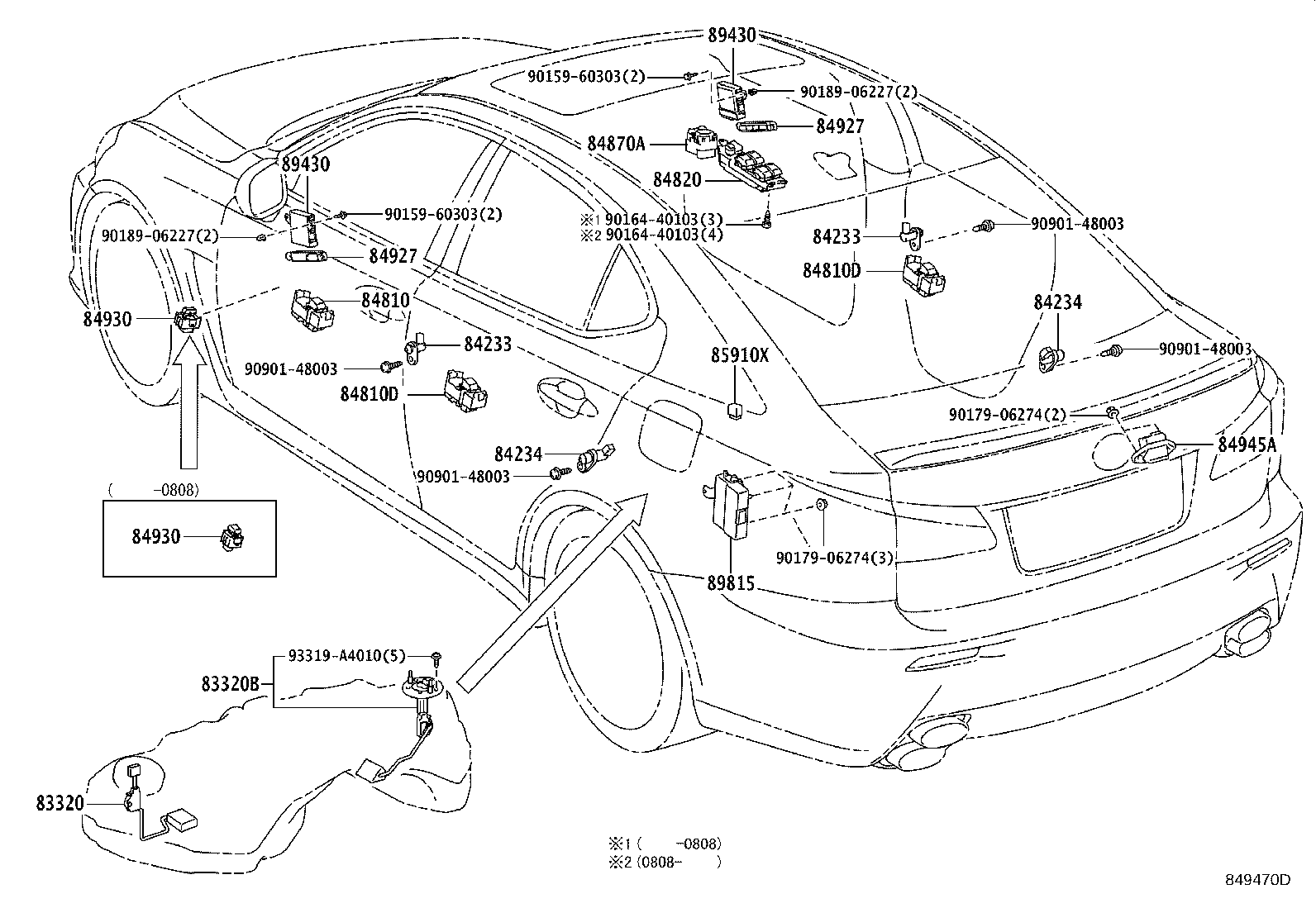 82730-53441 BLOCK ASSY, INSTRUMENT PANEL JUNCTION product image