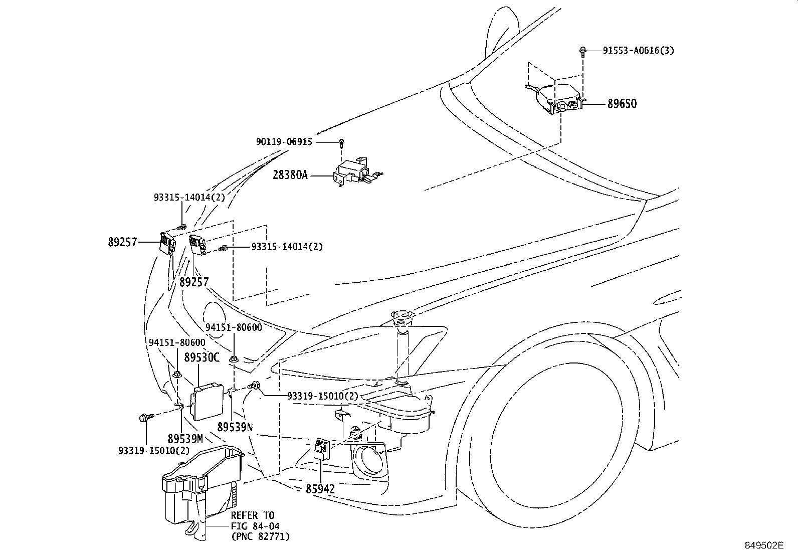 83320-53050 GAGE ASSY, FUEL SENDER product image