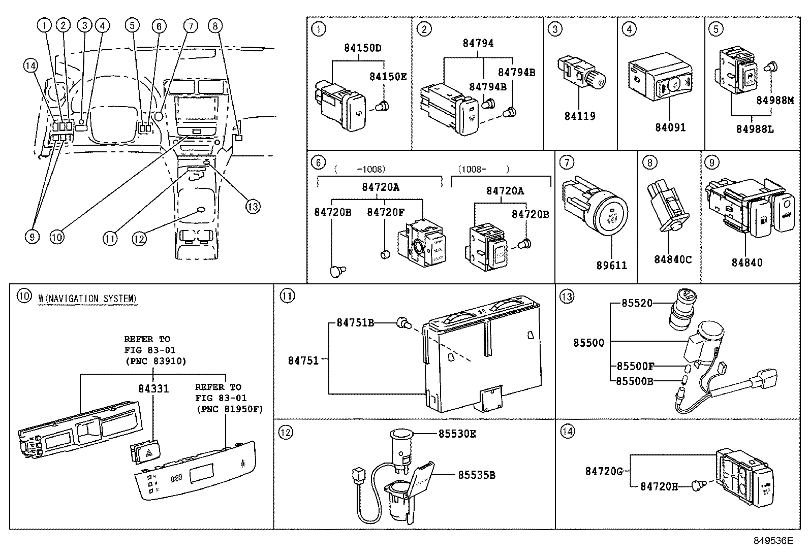83320-53050 GAGE ASSY, FUEL SENDER product image