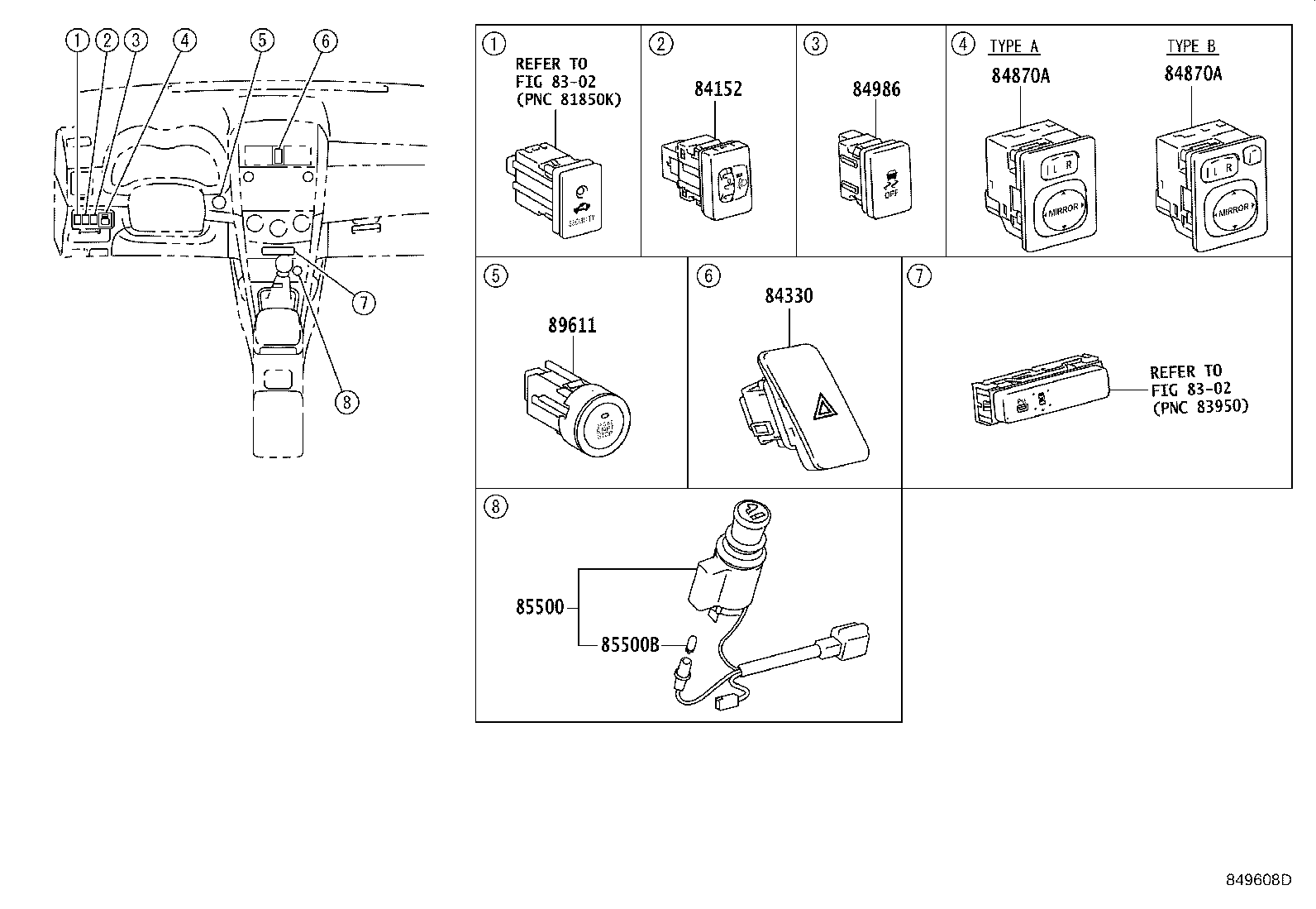 83320-02250 GAGE ASSY, FUEL SENDER product image