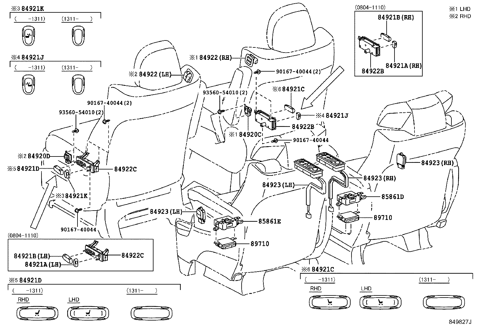 23080-31030 RESISTER, FUEL PUMP product image